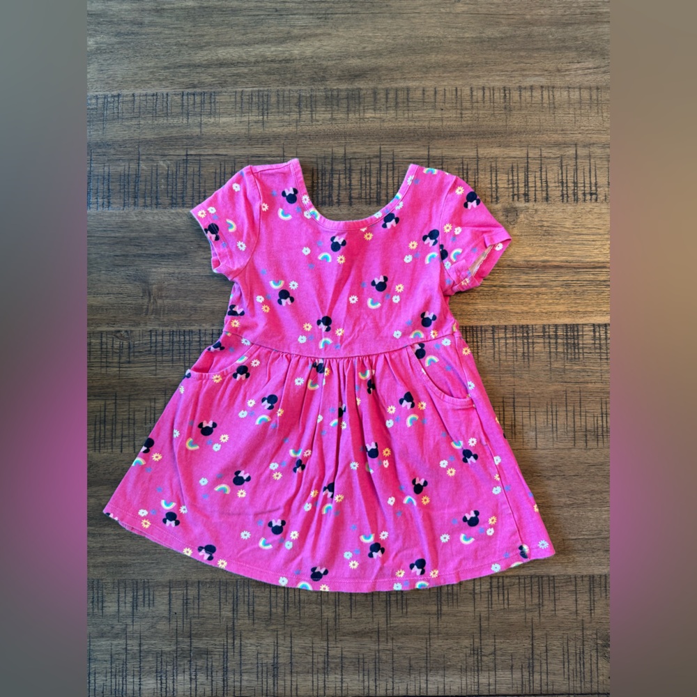 GAP/DISNEY | Toddler Minnie Mouse Pink Dress - 3T